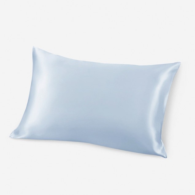 Baby Blue Envelope 22 Momme Mulberry Silk Pillowcase UK