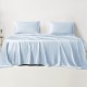 Baby Blue 22 Momme Mulberry Silk Sheet Set UK