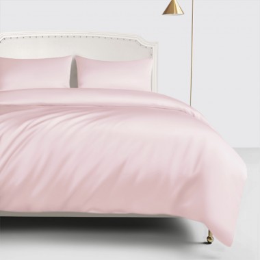 Baby Pink 22 Momme Mulberry Silk Duvet Cover UK