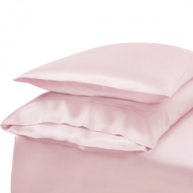 Baby Pink Envelope 22 Momme Mulberry Silk Pillowcase UK