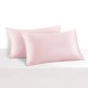 Baby Pink 22 Momme Mulberry Silk Pillowcase with Hidden Zipper UK