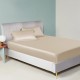 Beige 22 Momme Mulberry Silk Sheet Set UK