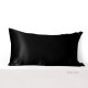 Black Envelope 22 Momme Mulberry Silk Pillowcase UK