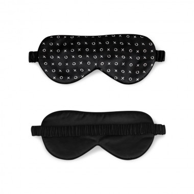 Black Silk Sleep Mask UK