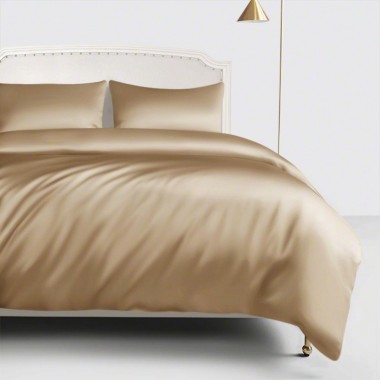 Cappuccino 22 Momme Mulberry Silk Duvet Cover UK