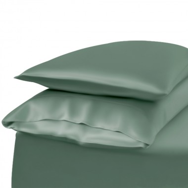 Celadon Green Envelope 22 Momme Mulberry Silk Pillowcase UK