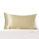 Champagne 22 Momme Mulberry Silk Pillowcase with Hidden Zipper UK