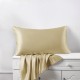 Champagne 22 Momme Mulberry Silk Pillowcase with Hidden Zipper UK