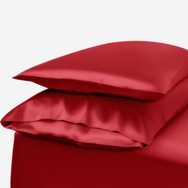 Cherry Envelope 22 Momme Mulberry Silk Pillowcase UK