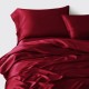 Claret 22 Momme Mulberry Silk Duvet Cover UK