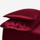 Claret Envelope 22 Momme Mulberry Silk Pillowcase UK