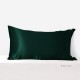 Dark Green Envelope 22 Momme Mulberry Silk Pillowcase UK