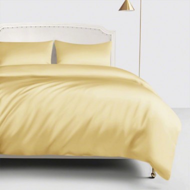 Gold 22 Momme Mulberry Silk Duvet Cover UK