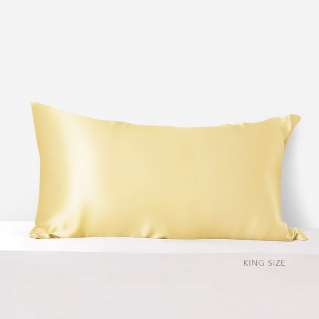 Gold Envelope 22 Momme Mulberry Silk Pillowcase UK