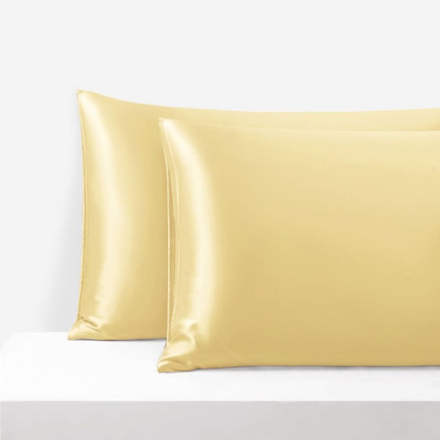 Gold Envelope 22 Momme Mulberry Silk Pillowcase UK