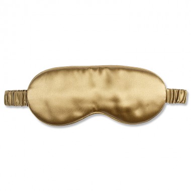 Gold Silk Eye Mask UK