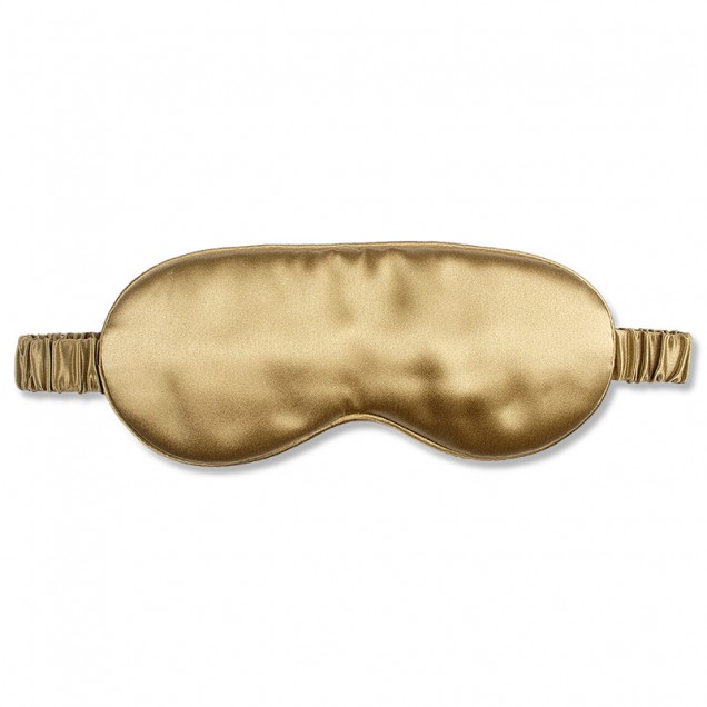 Gold Silk Eye Mask UK