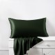 Hunter Green Envelope 22 Momme Mulberry Silk Pillowcase UK