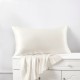 Ivory Envelope 22 Momme Mulberry Silk Pillowcase UK