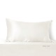 Ivory 22 Momme Mulberry Silk Pillowcase with Hidden Zipper UK