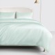 Light Cyan 22 Momme Mulberry Silk Duvet Cover UK