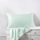 Light Cyan Envelope 22 Momme Mulberry Silk Pillowcase UK