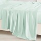 Light Cyan 22 Momme Mulberry Silk Sheet Set UK