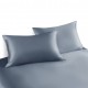 Misty Blue Envelope 22 Momme Mulberry Silk Pillowcase UK