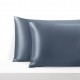 Misty Blue Envelope 22 Momme Mulberry Silk Pillowcase UK