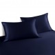 Navy Envelope 22 Momme Mulberry Silk Pillowcase UK