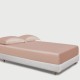 Pearl Pink 22 Momme Mulberry Silk Fitted Sheet UK