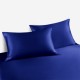 Royal Blue Envelope 22 Momme Mulberry Silk Pillowcase UK