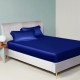 Royal Blue 22 Momme Mulberry Silk Sheet Set UK