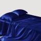 Royal Blue 22 Momme Mulberry Silk Sheet Set UK