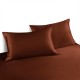 Rust Red Envelope 22 Momme Mulberry Silk Pillowcase UK