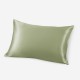 Sage Green Envelope 22 Momme Mulberry Silk Pillowcase UK