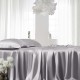 Silver 22 Momme Mulberry Silk Fitted Sheet UK