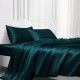 Teal 22 Momme Mulberry Silk Flat Sheet UK