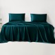 Teal 22 Momme Mulberry Silk Sheet Set UK