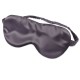 Two Piece Silk Gift Set Slate Gray Pillowcase & Eye Mask UK